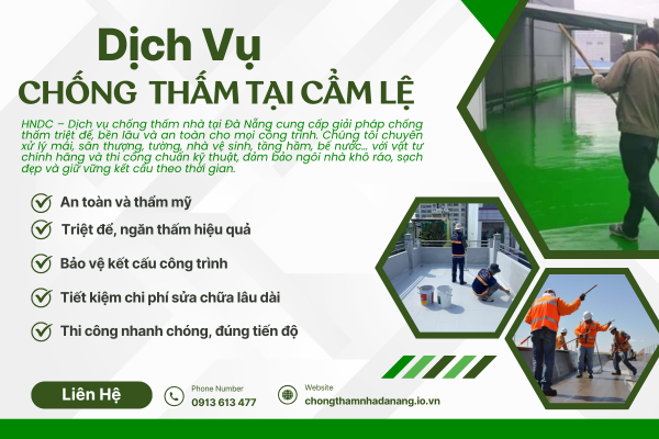 <p dir="ltr" style="text-align: center;" role="presentation"><strong>Chống Thấm Tại Cẩm Lệ</strong></p>
<p>&nbsp;</p>